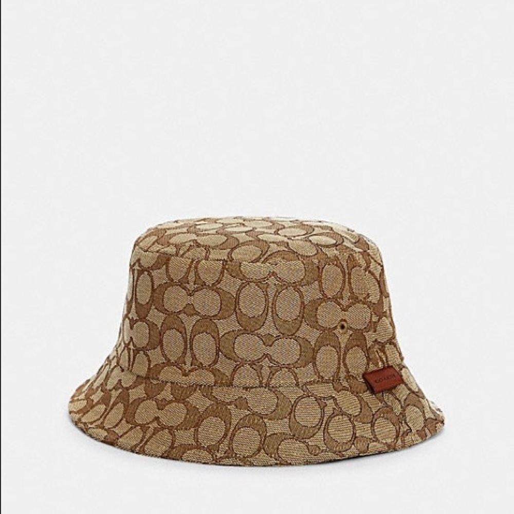 Coach Signature Bucket Hat.